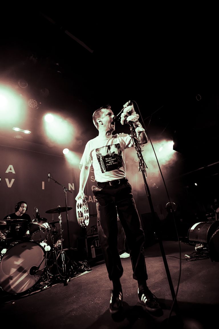 La Dispute performing live at The Gov in Adelaide 